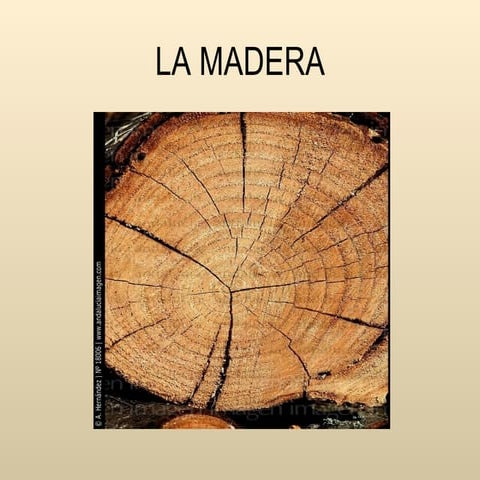 La madera