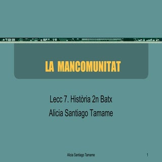 La  mancomunitat