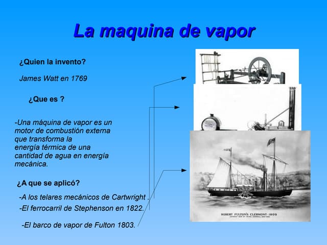 La maquina de vapor. Rosario Carmon...