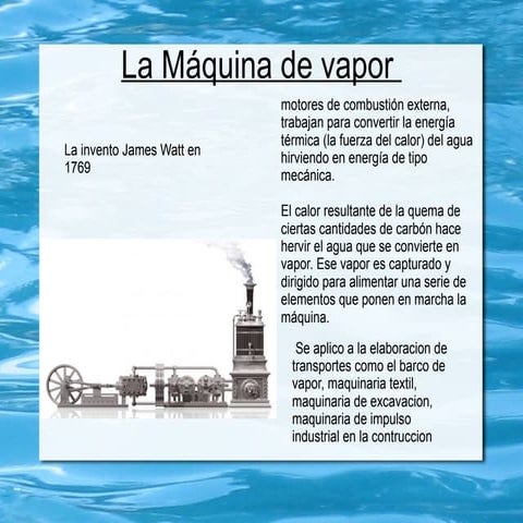 La maquina de vapor | ODP