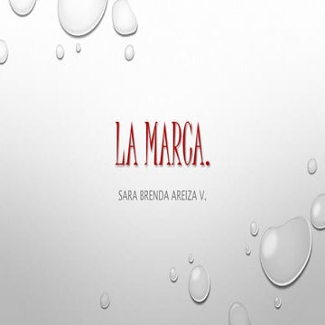 La marca