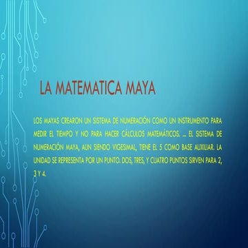 Matematica de los incas el quipu y la yupana | PPTX