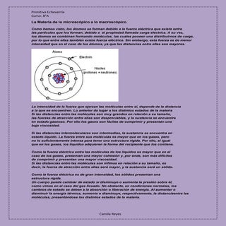 La materia de lo microscopico a lo ...
