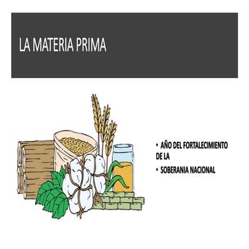 Material didactico (Materia prima) 7mo B | PDF