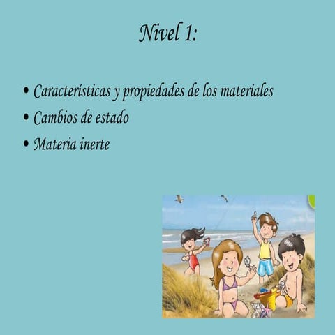 La materia y sus transformaciones