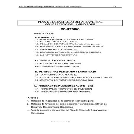 Lambayeque Pdc 14 2003 2006