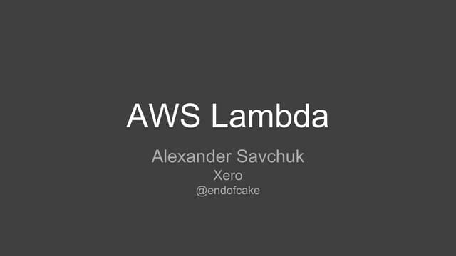 AWS Lambda