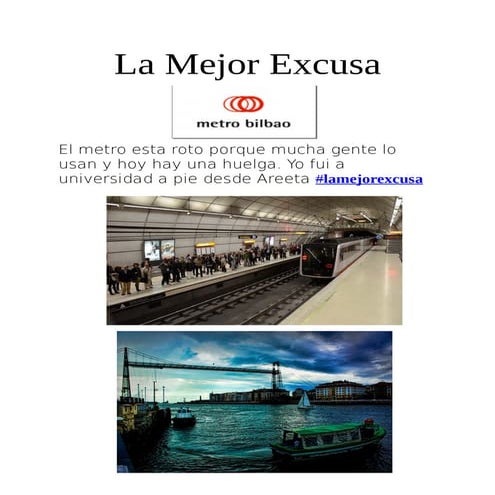 La mejor excusa de @RennerRachel