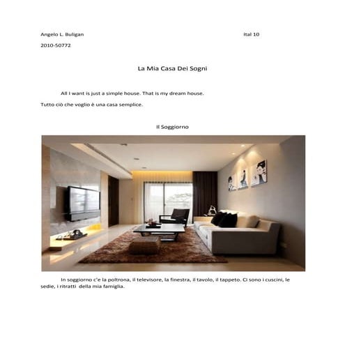 La mia casa dei sogni