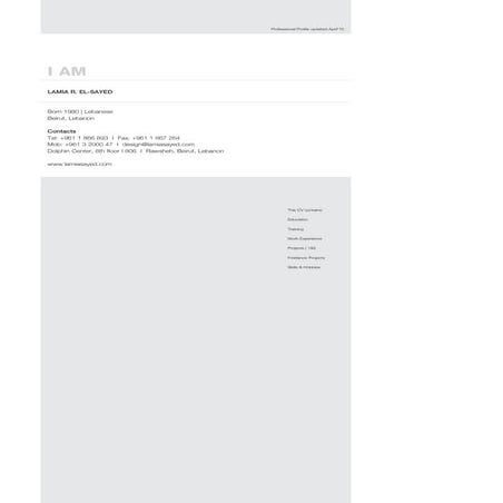 Professional Profile