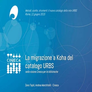 Il nuovo catalogo della rete URBS -...