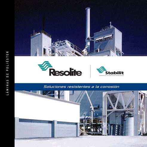 Lámina resistente traslúcida y opaca Resolite Gama Folleto