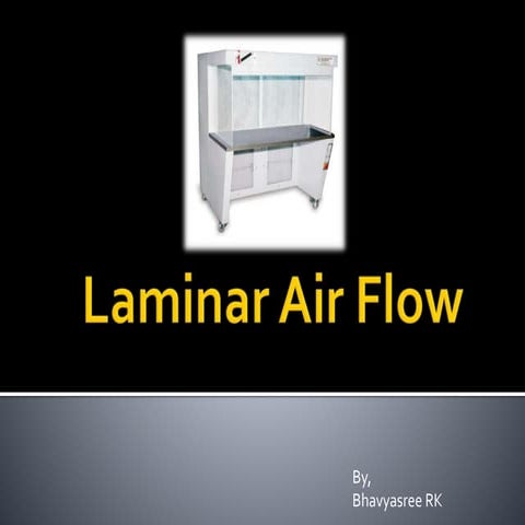 Laminar air flow