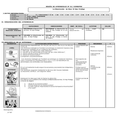 La misericordia de dios el hijo pródigo