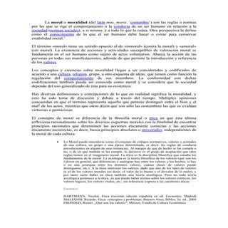 La moral o moralidad y las estrateg...