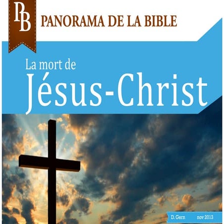 La mort de Jésus-Christ | PDF