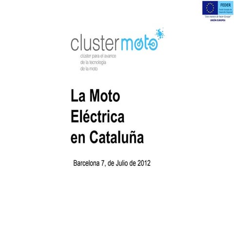 La Moto Electrica En CataluñA
