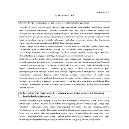 Lampiran 2 deskripsi diri