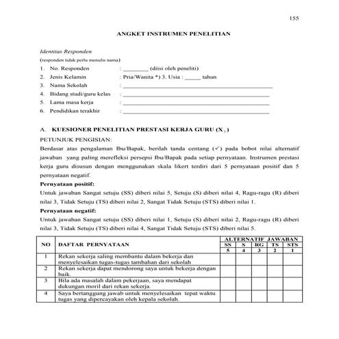 Lampiran 3 angket instrumen penelitian