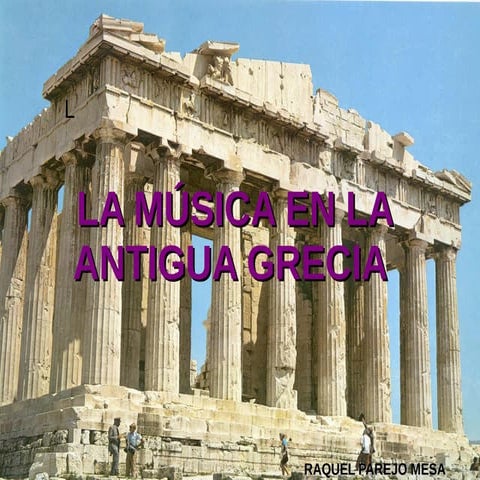 La música en la Antigua Grecia