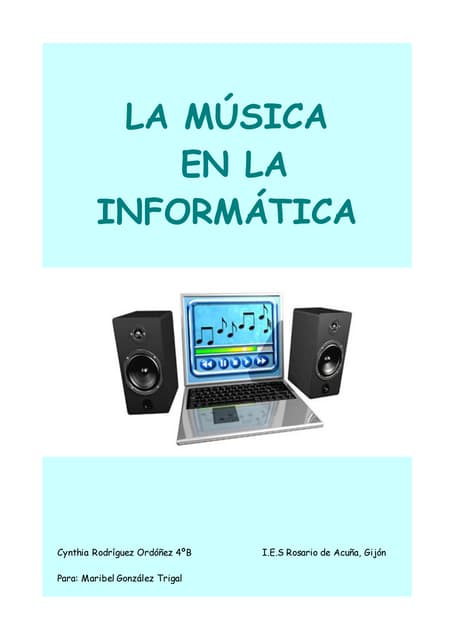 La música en la informática