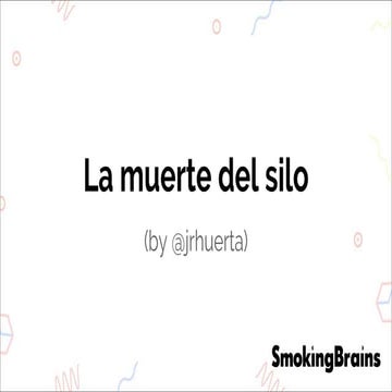 La muerte del silo - CAS2016