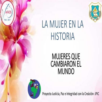 La mujer en la historia