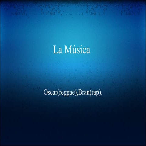 La mu sica