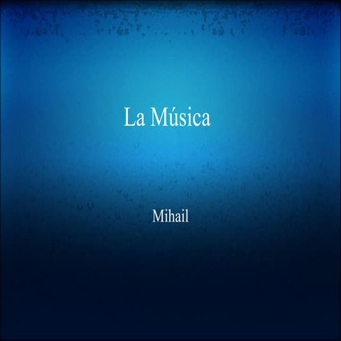 La musica