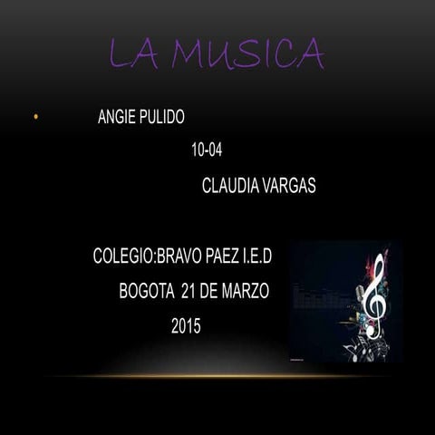 La musica
