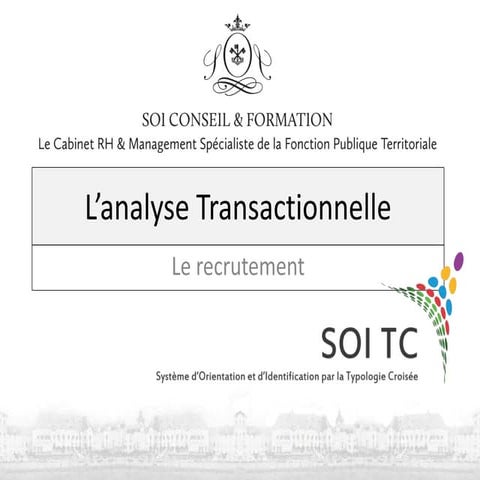 L’analyse transactionnelle