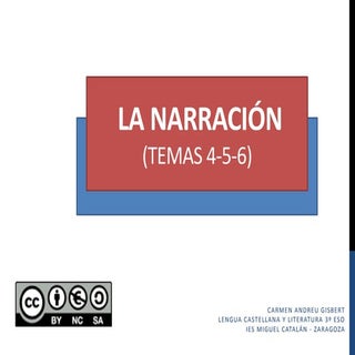 La narración teoría 2016-2017