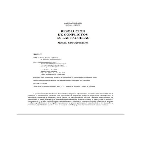 La naturaleza del conflicto 