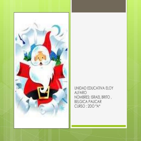 La navidad Aracely Masabanda