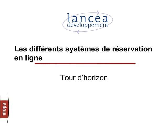 Lancea Developpement   Les DifféRen...