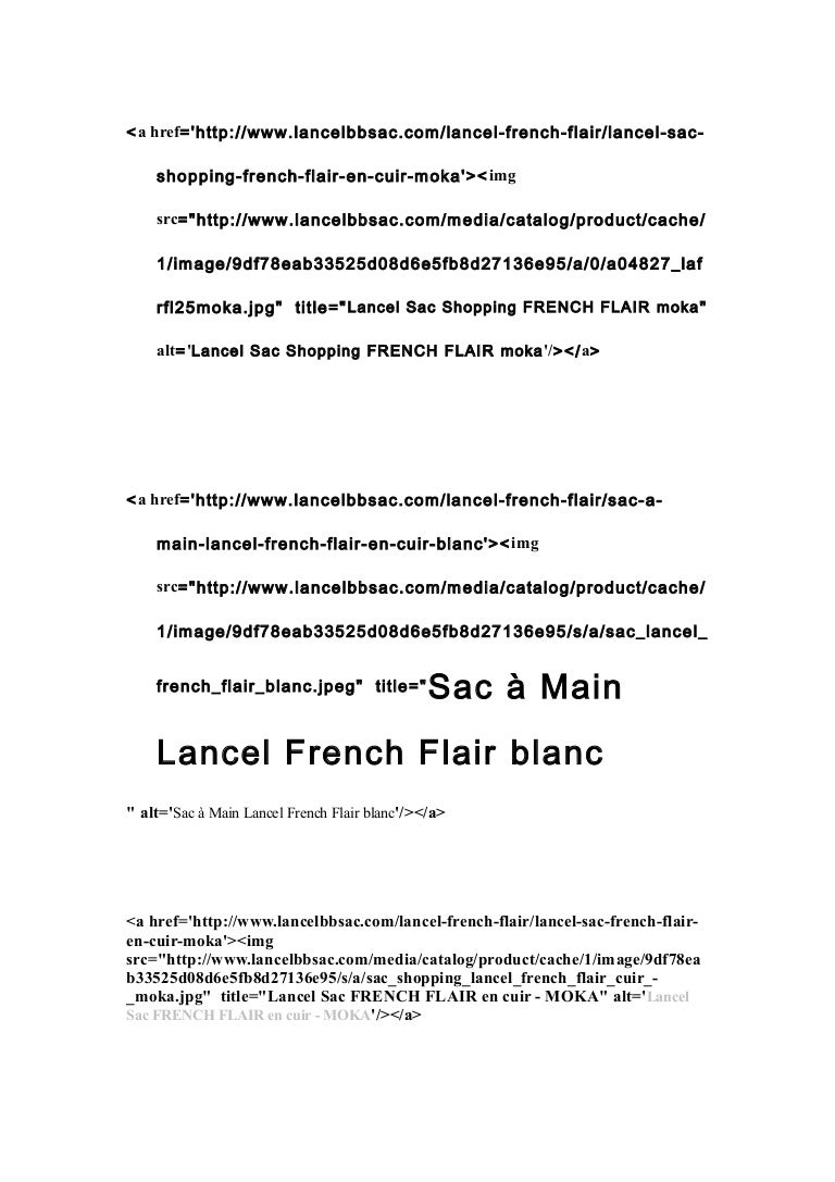lancel french flair moka