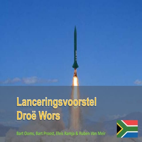 Lanceringsvoorstel Droë Wors | PPTX