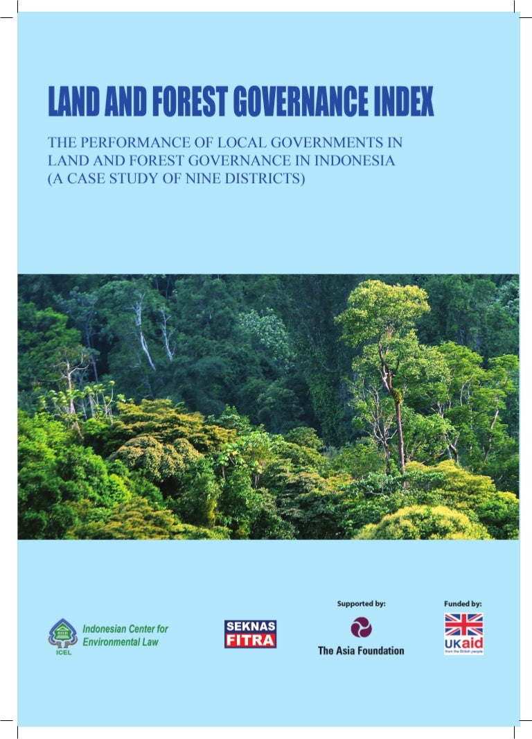Land And Forest Governance Index Icel English