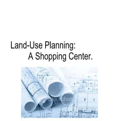 Land use planning