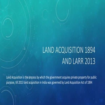 Land acquisition 1894 and larr 2013.pptx