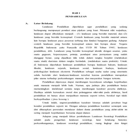 Landasan sosiologis n ekonomi 