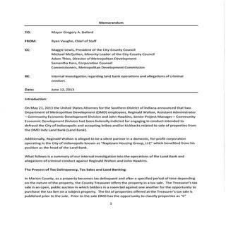 Land bank investigation