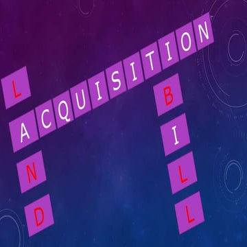 Land Acquisition Bill 