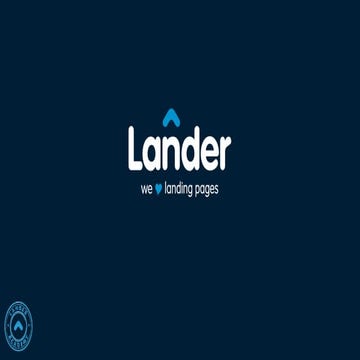 Lander Tuesday Tutorial:  " How to Create High-Converting Landing Pages"