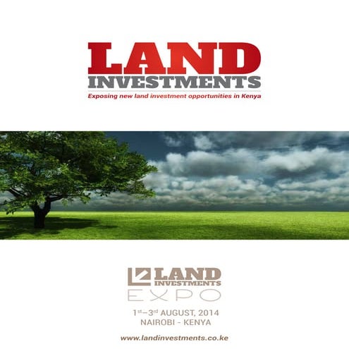 Land Investments Expo 2014, KICC Nairobi Kenya