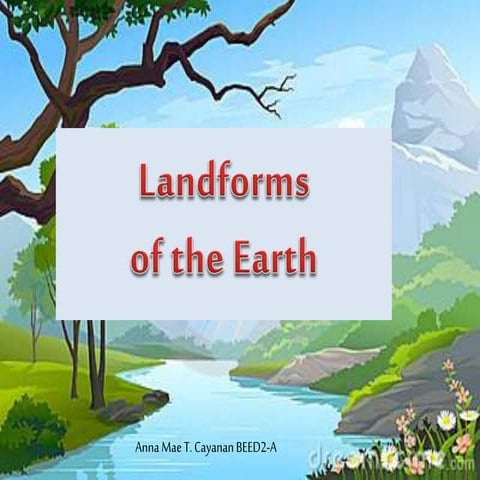 Landforms of the Earth