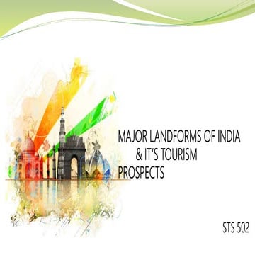 Landforms of India
