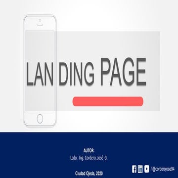 Landing page