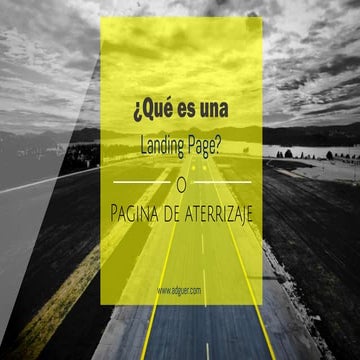 ¿Qué es una landing page y cómo aprovecharla?