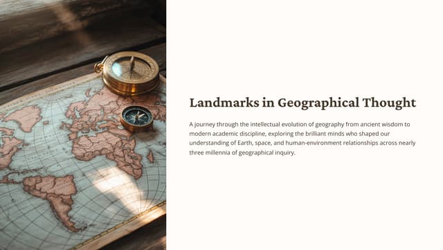 Historical development of geography | PPTX